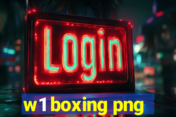 w1 boxing png